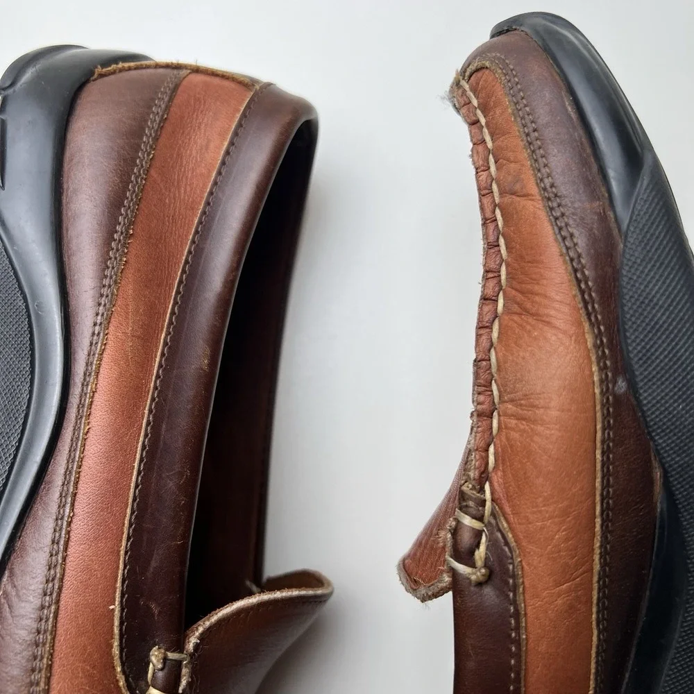 Allen Edmonds Brown Boulder Venetian Driving Moccasins 10.5 E